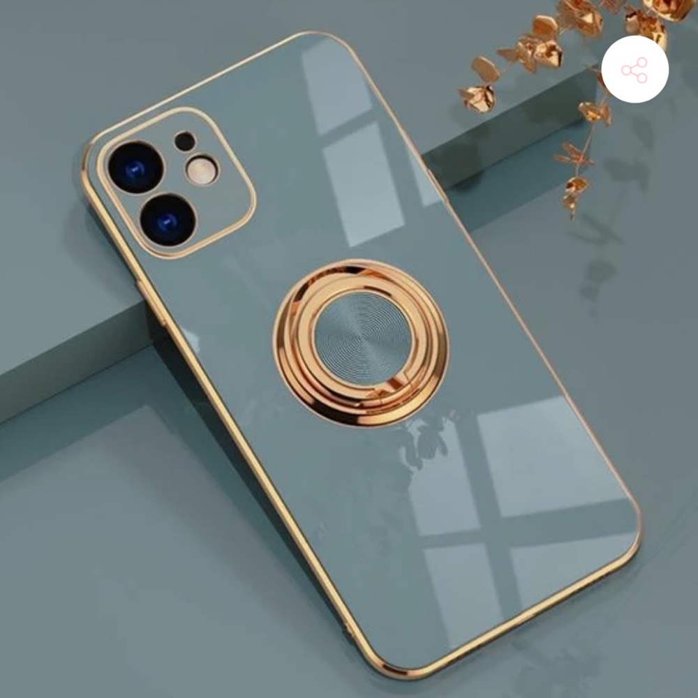 Jelly iPhone 12/12pro case with ring